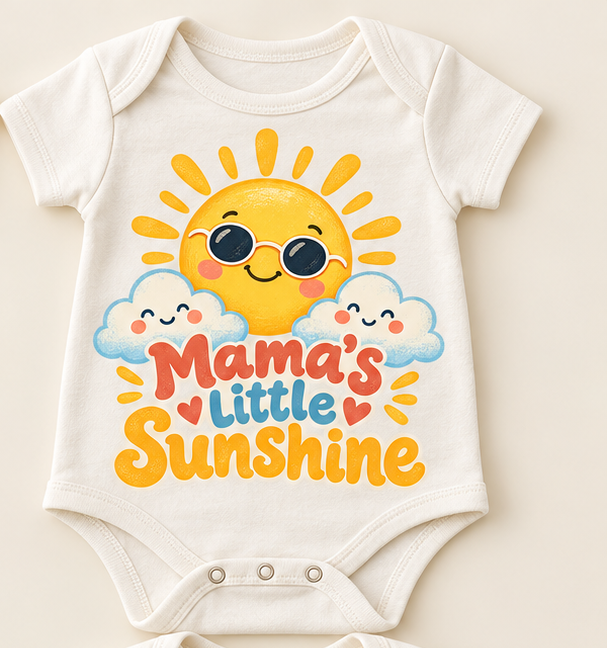 Mama’s Little Sunshine Baby Onesie