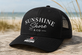Sunshine Shore & Co. Signature Richardson 112 Trucker Hat – Black