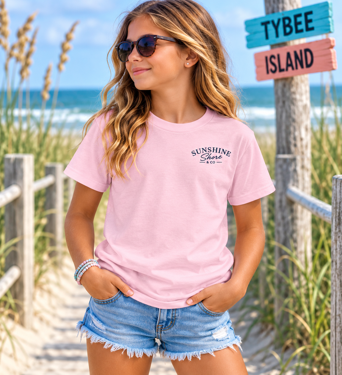 Youth Tybee Island Misfits Tee – Beach Crew Graphic T-Shirt