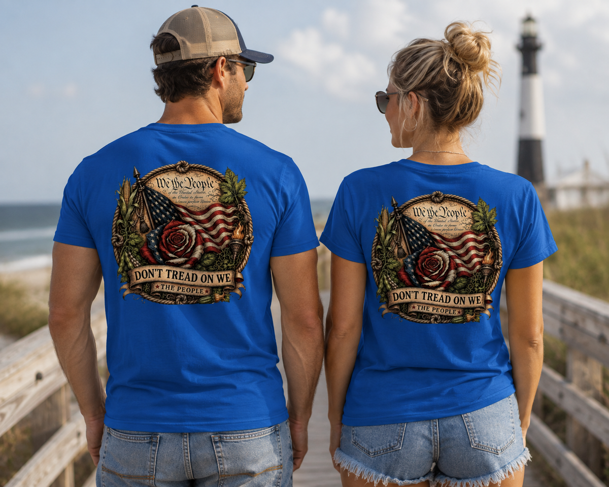 Don’t Tread on We the People Vintage Patriotic T-Shirt