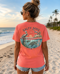 Salty Soul Coastal Graphic Tee – Good Tides, Good Times