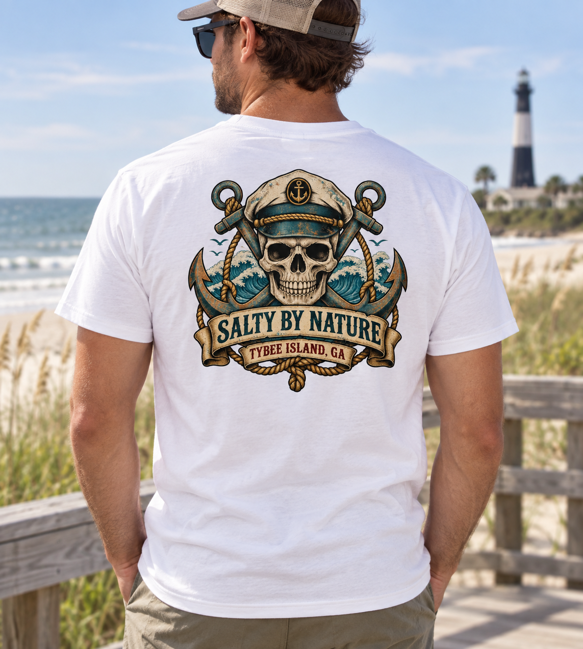 Salty by Nature Tybee Island Graphic Tee
