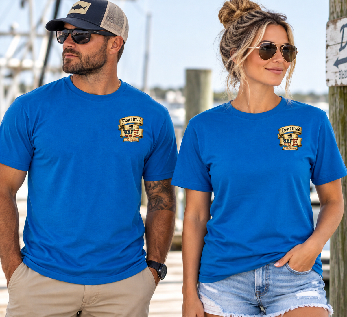 Don’t Tread on We the People Vintage Patriotic T-Shirt